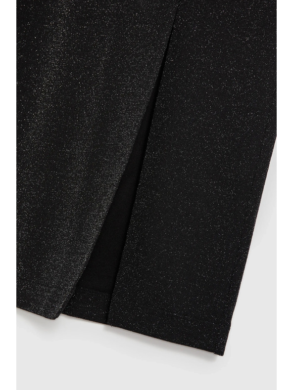 Moodo Миди пола с цепка в черно Moodo