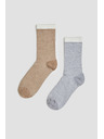 Moodo 2 чифта чорапи в два цвята Moodo