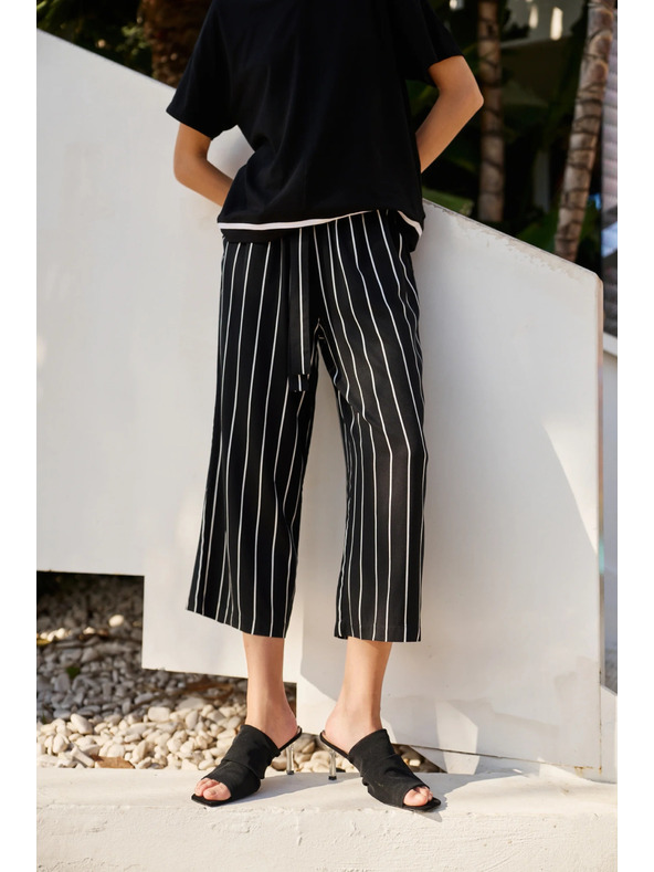 Moodo Черни райета клин Moodo