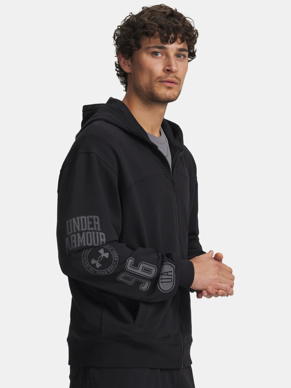 Under Armour Мъжки суитшърт Under Armour UA Rival LW Graphic FZ