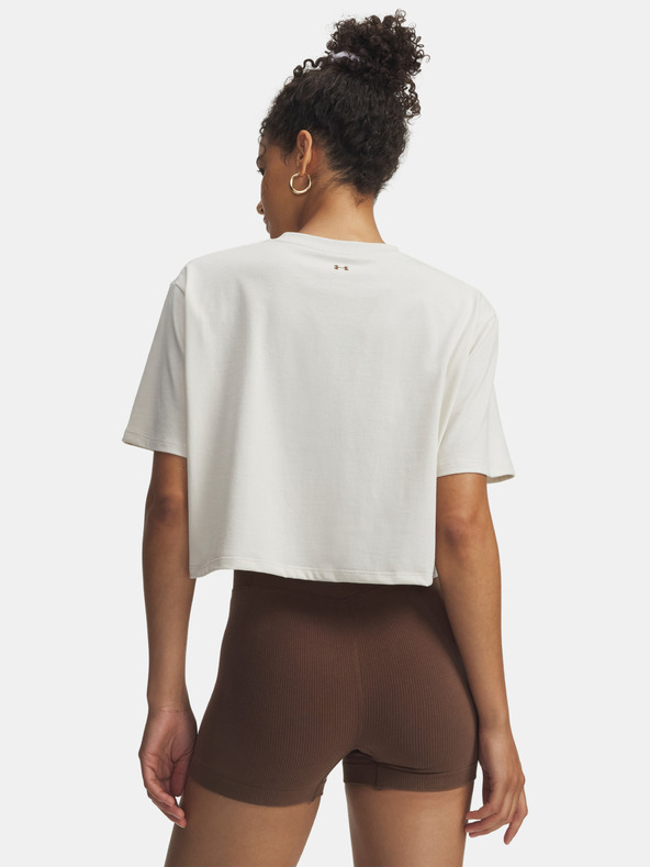 Under Armour Дамска тениска Under Armour UA W SCRIPTHEART CROP SS