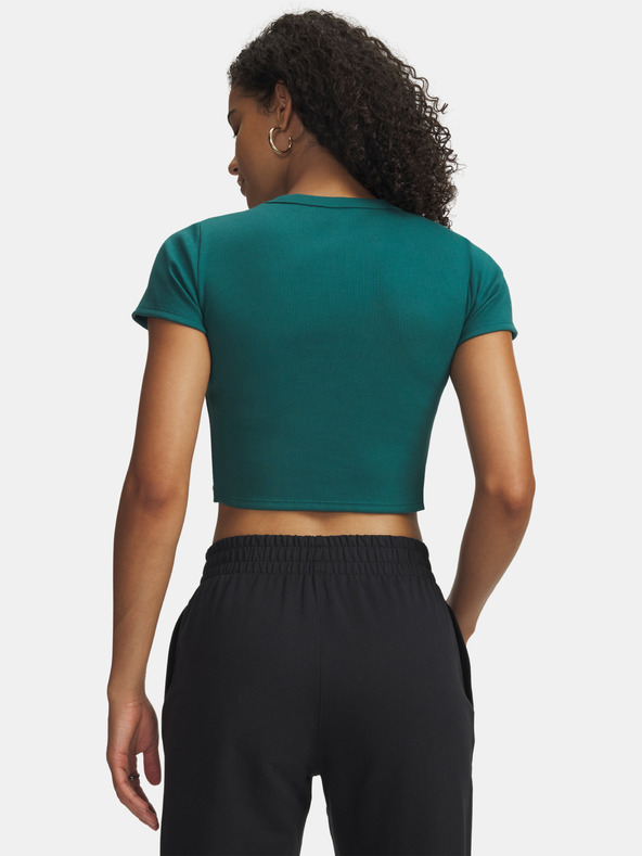 Under Armour Дамска тениска Under Armour UA Rival Rib Baby Tee