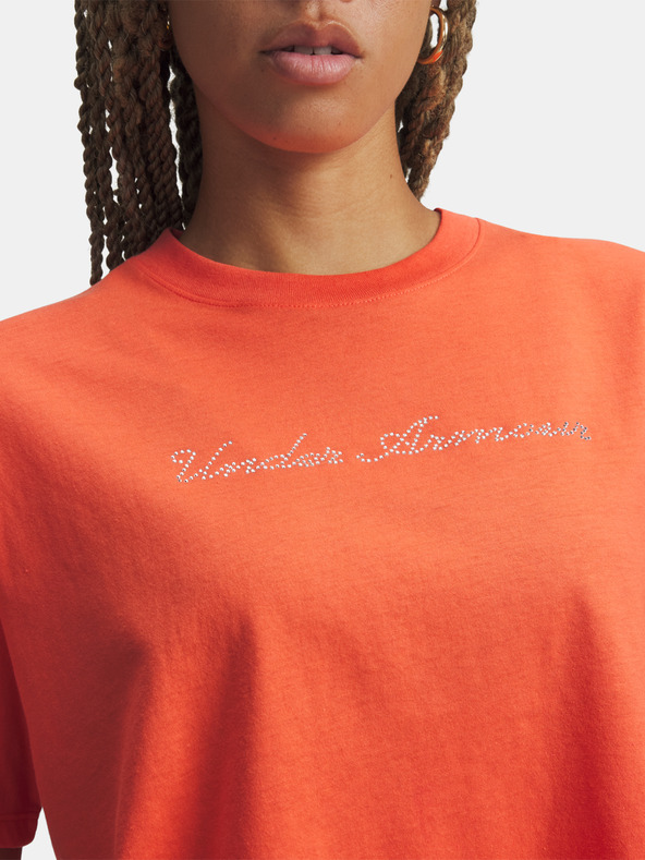 Under Armour Дамска тениска Under Armour UA W WM CROP SS