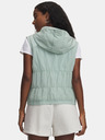Under Armour Дамски елек Under Armour UA Rival Woven Ruched Vest