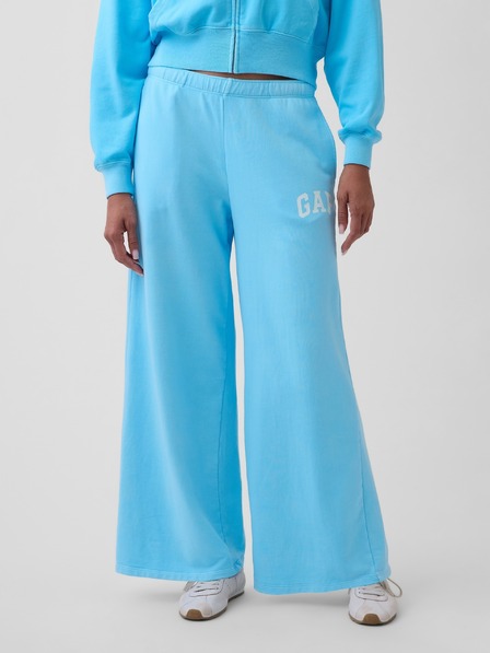 GAP Долнища с широк крачол и лого GAP