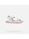 Geox Бели момичешки сандали Geox Sandal Fusbetto