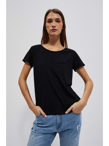 Moodo Черна дамска дълга рокля Moodo