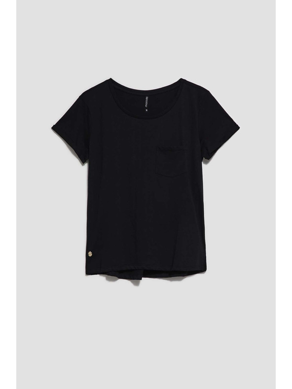 Moodo Черна дамска дълга рокля Moodo