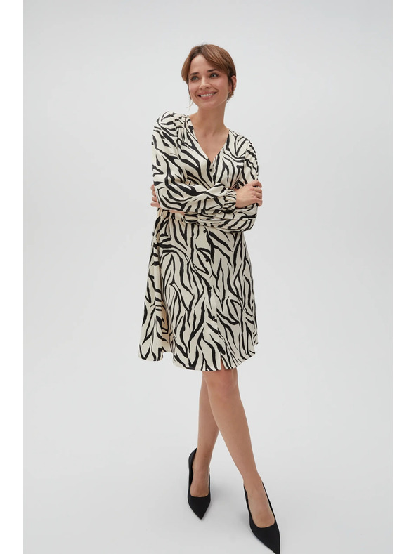 Moodo Дамска шарена рокля Moodo