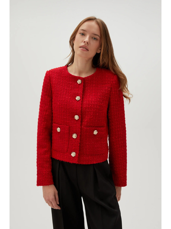 Moodo Червено яке с копчета Moodo