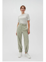 Moodo Светлозелен дамски панталон Moodo