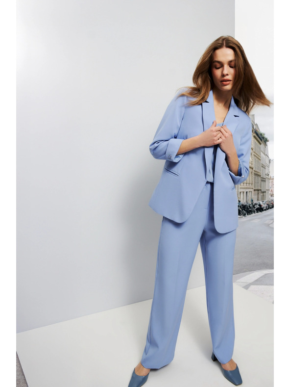 Moodo Сини дамски панталони Moodo