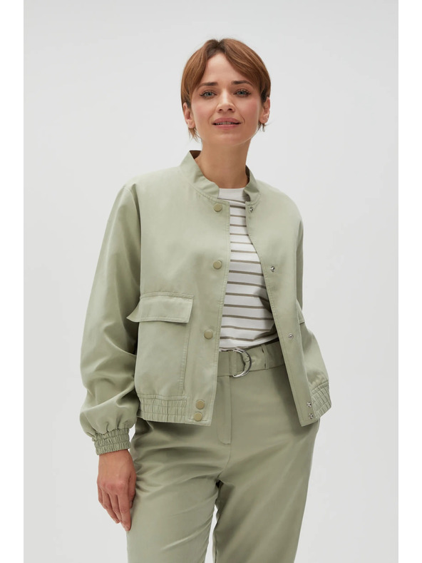 Moodo Светлозелено дамско яке Moodo