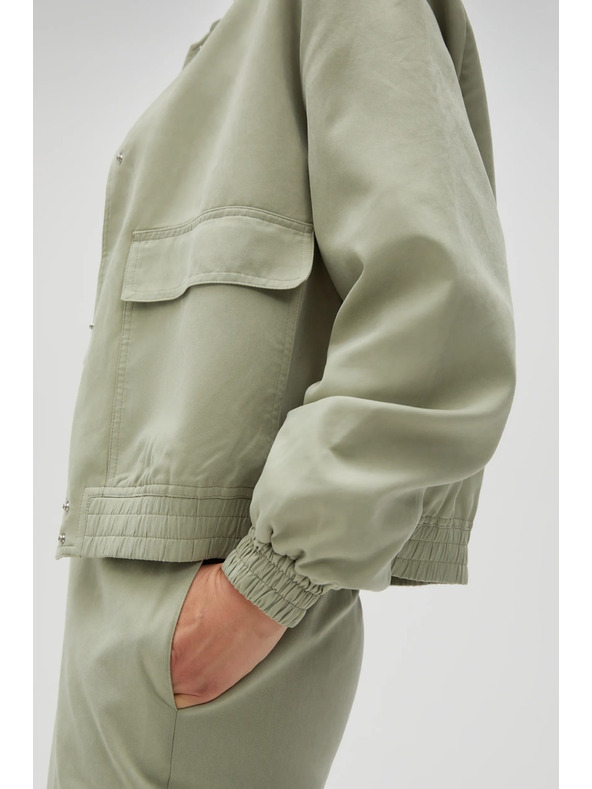 Moodo Светлозелено дамско яке Moodo