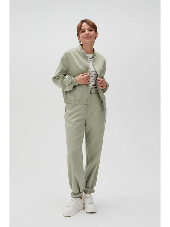 Moodo Светлозелено дамско яке Moodo