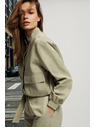 Moodo Светлозелено дамско яке Moodo