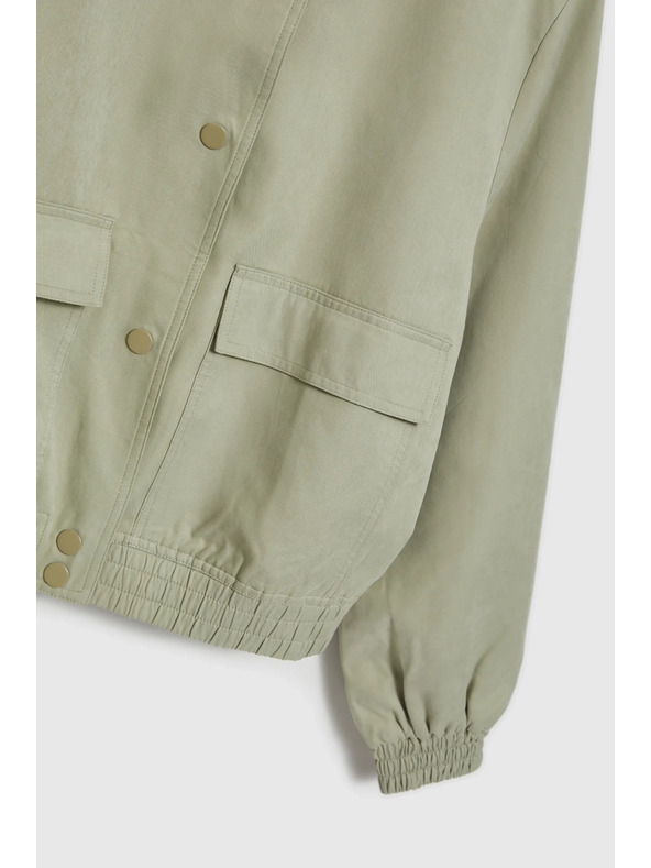 Moodo Светлозелено дамско яке Moodo