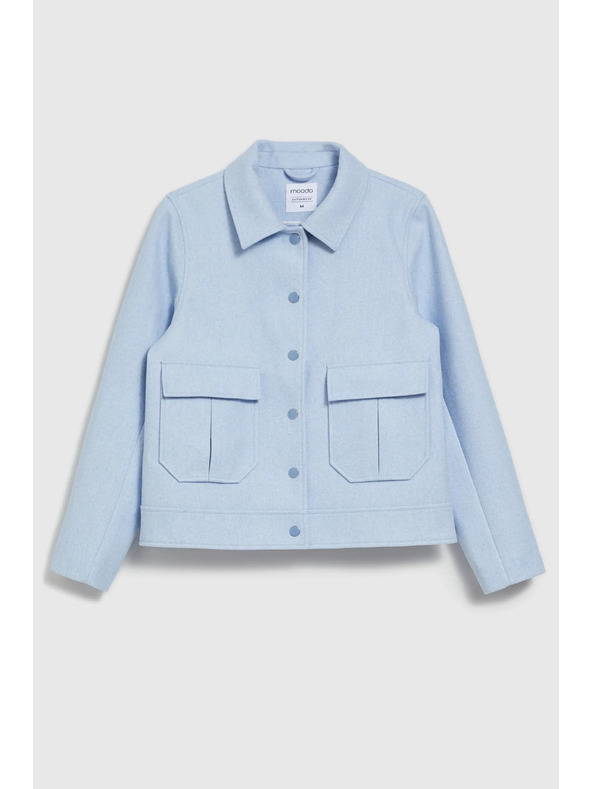 Moodo Светлосиньо дамско яке Moodo