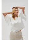 Moodo Дамска бяла тениска Moodo