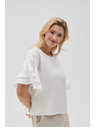 Moodo Дамска бяла тениска Moodo