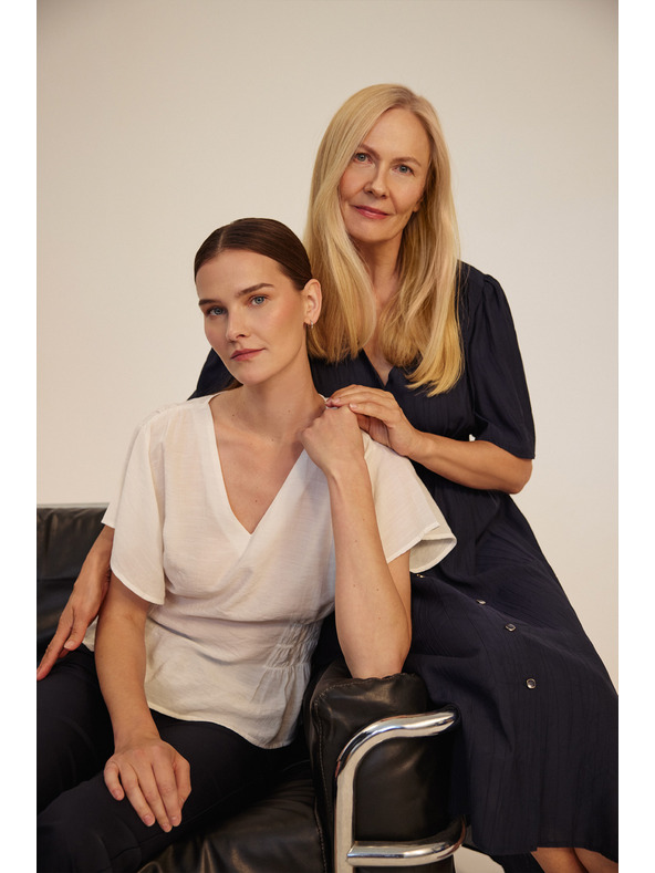 Moodo Бяла дамска блуза Moodo