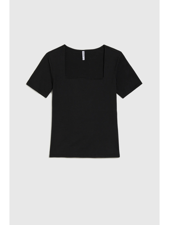 Moodo Черна дамска дълга рокля Moodo