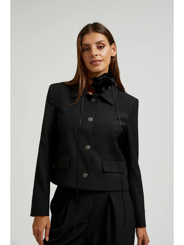 Moodo Черно дамско яке