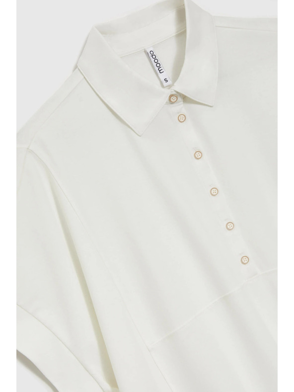 Moodo Бяла дамска блуза