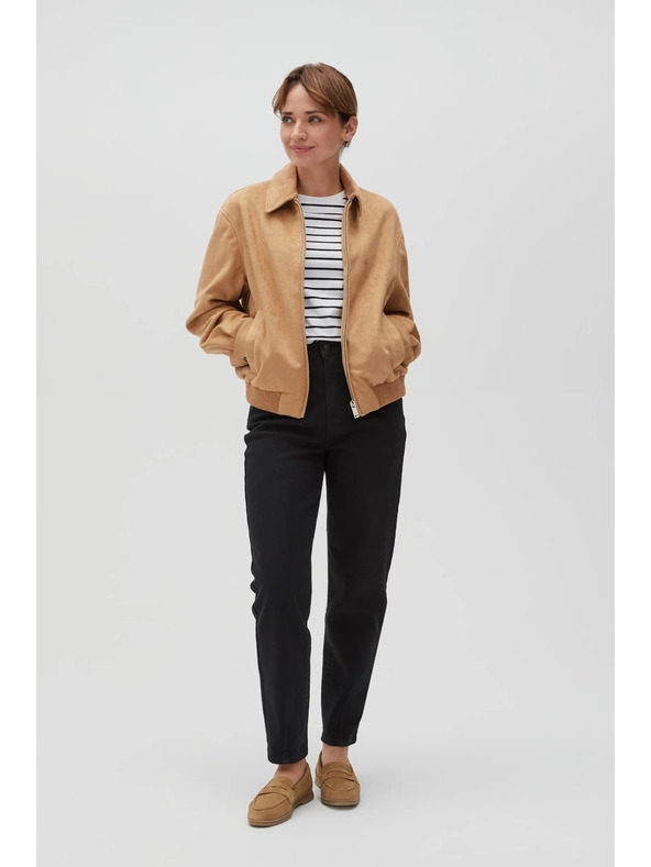 Moodo Бежово дамско яке