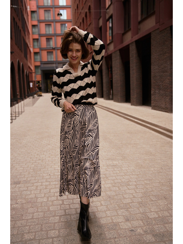 Moodo Дамска пола Moodo - тъмносиня