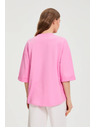 Moodo Риза с V деколте розова Moodo