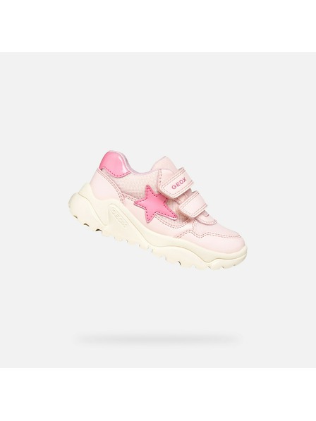 Geox Светлорозови момичешки маратонки Geox Ciufciuf