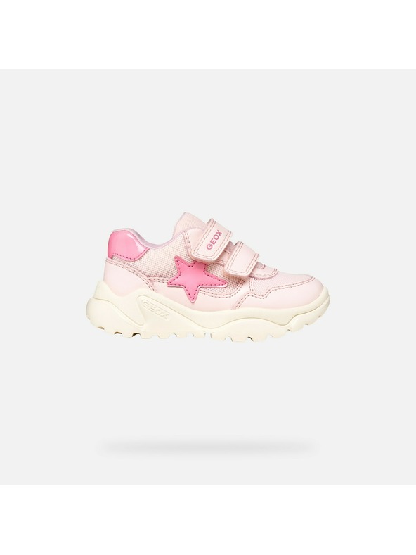 Geox Светлорозови момичешки маратонки Geox Ciufciuf