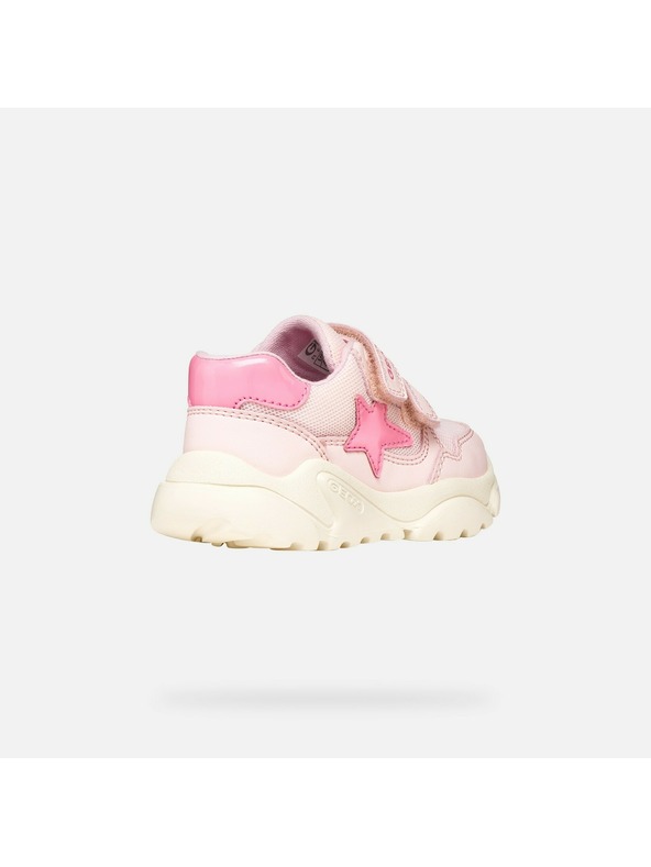 Geox Светлорозови момичешки маратонки Geox Ciufciuf