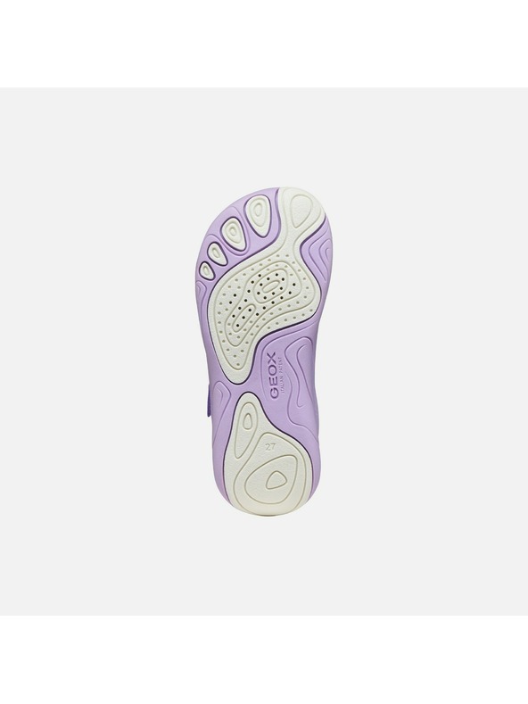 Geox Виолетови момичешки маратонки Geox Foot-run