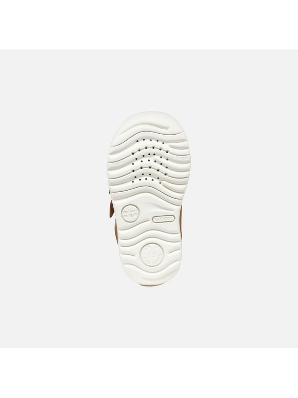 Geox Светлокафяви детски маратонки Geox Macchia