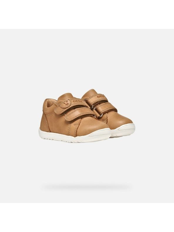 Geox Светлокафяви детски маратонки Geox Macchia