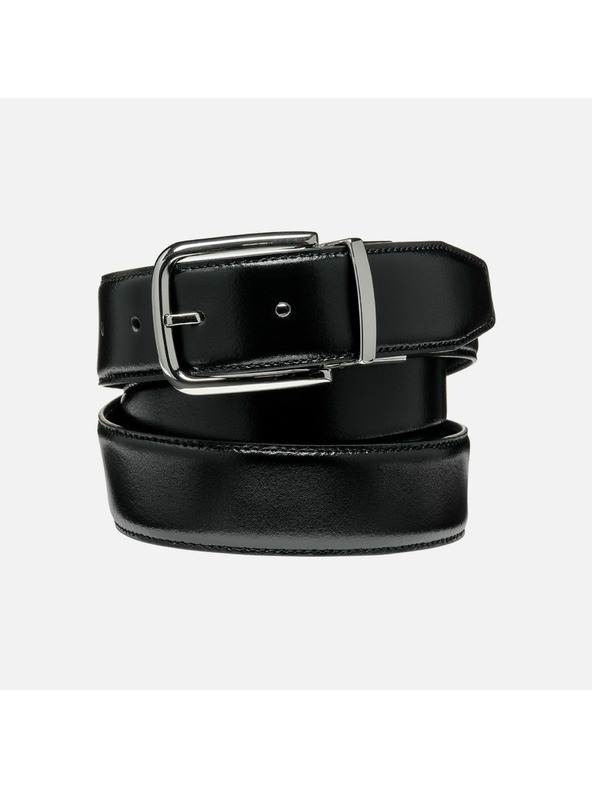 Geox Черен мъжки колан Geox