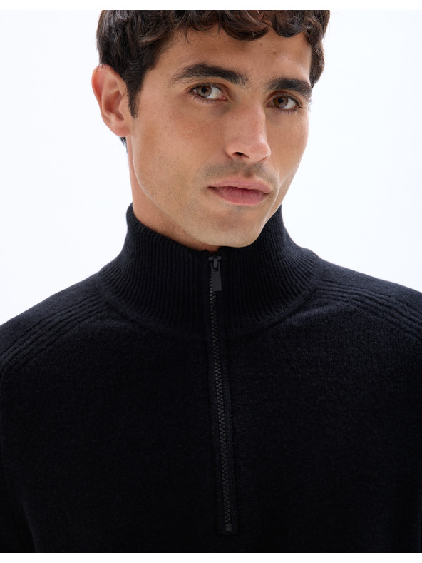 Celio Cewoolcam пуловер със стойка