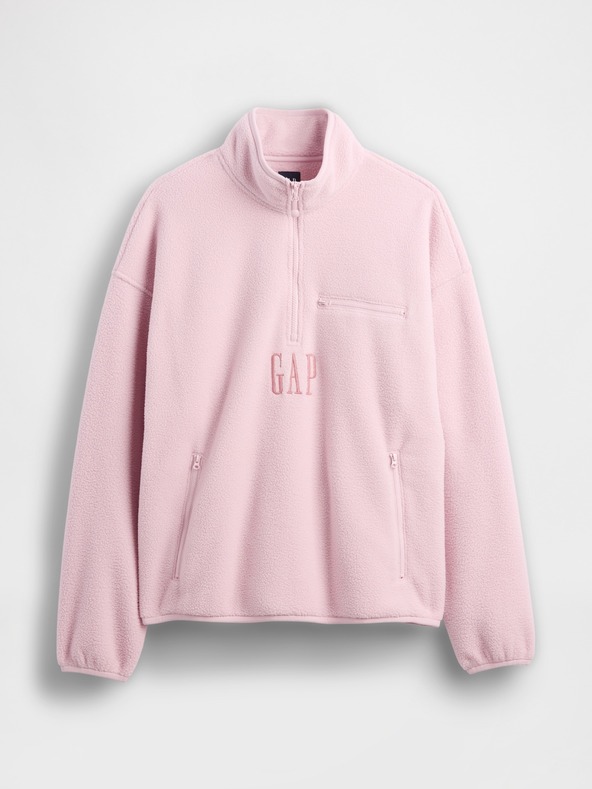 GAP Oversize sherpa суитшърт Arctic Fleece GAP
