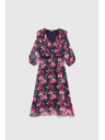 Moodo Тъмносини цветни рокли Moodo