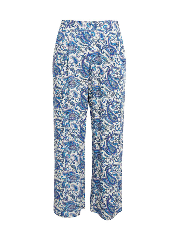 Orsay Сини дамски кюлоти с десен ORSAY