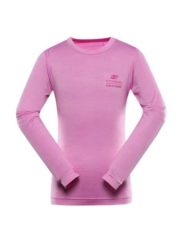 ALPINE PRO Детска бързосъхнеща тениска ALPINE PRO MILDO 2 cyclamen