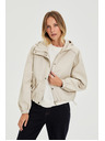 Moodo Якета с качулка бежова Moodo