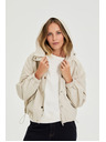 Moodo Якета с качулка бежова Moodo