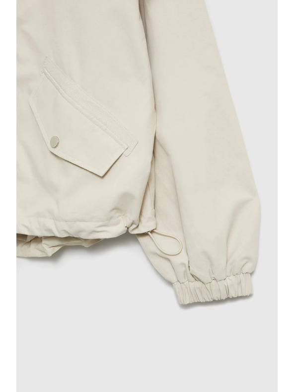 Moodo Якета с качулка бежова Moodo