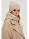 Moodo Плетена шапка пясъчена Moodo