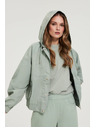 Moodo Къса якета маслинево зелена Moodo