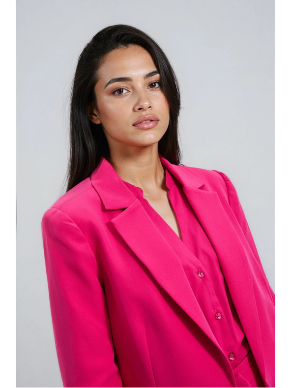 Moodo Сако с 3/4 ръкави пурпурно Moodo