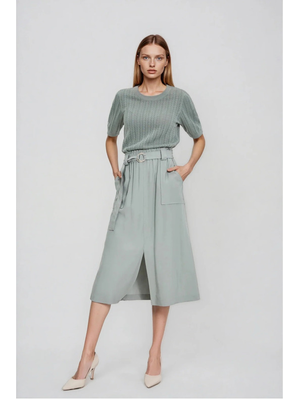 Moodo Пола от вискоза маслинево зелена Moodo